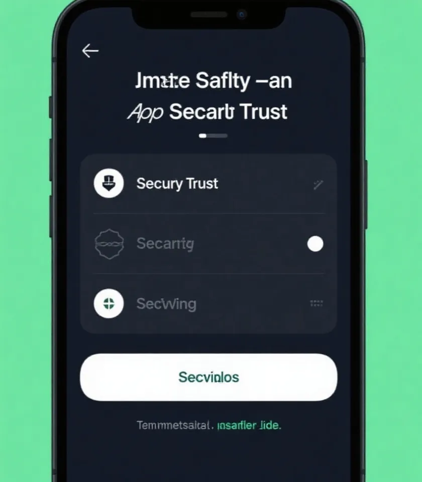 设备信任设置示意图